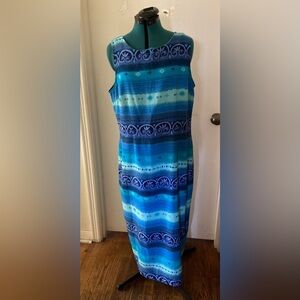 Summery shift maxi dress